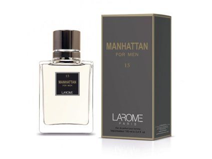LAROME MANHATTAN FOR MEN – 15M – vonná charakteristika Carolina Herrera 212 Men
